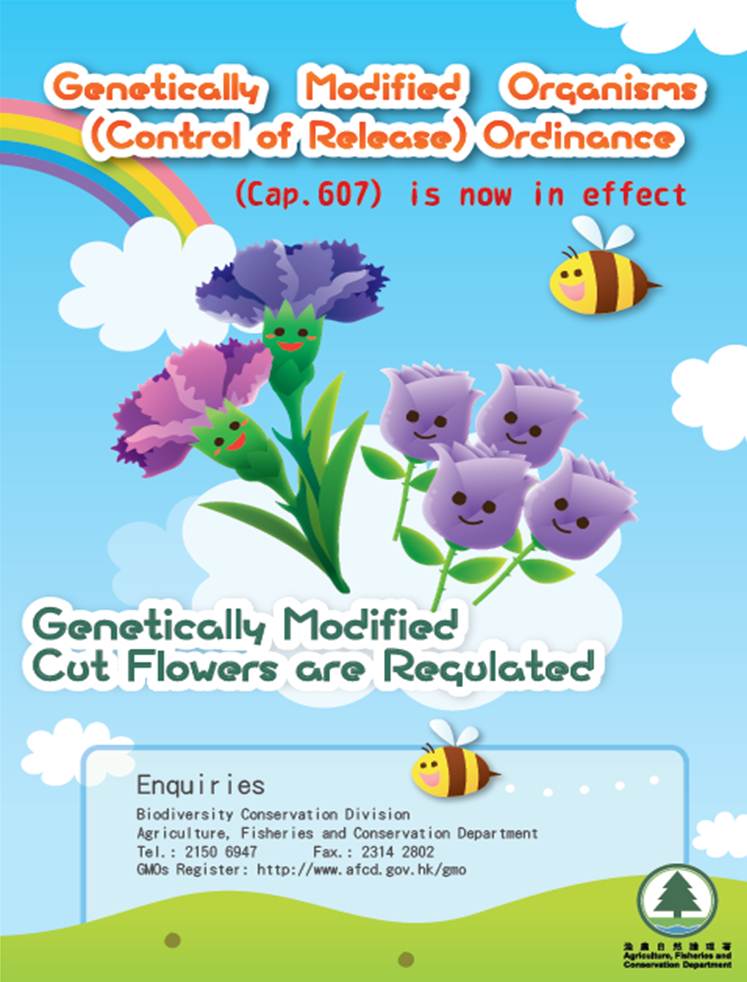 Genetically Modified Flowers  - Simplified Version