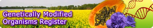 Genetically Modified Organisms Register
