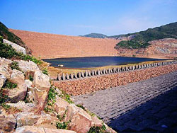 High Island Reservoir east dam
