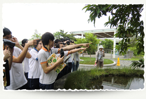 Guided tour for students