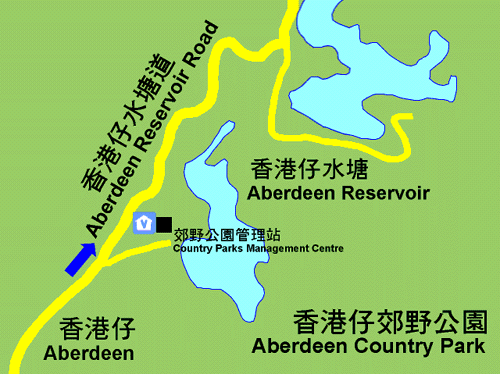 香港仔樹木廊地圖