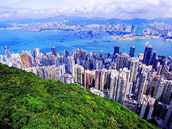 山 頂 鳥 瞰 維 港