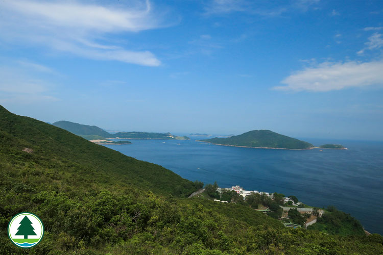 Overlooking Tung Lung Chau & Cape Collinson Correctional Institution from Hong Pak Country Trail