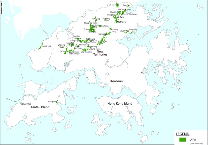 Locations of 37 Proposed APAs