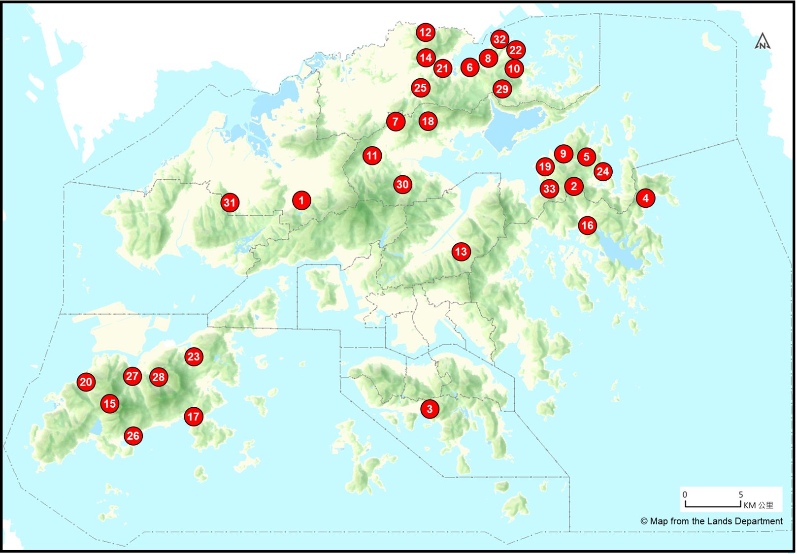 EIS Locations