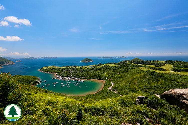 Overlooking Po Toi O from Tin Ha Shan