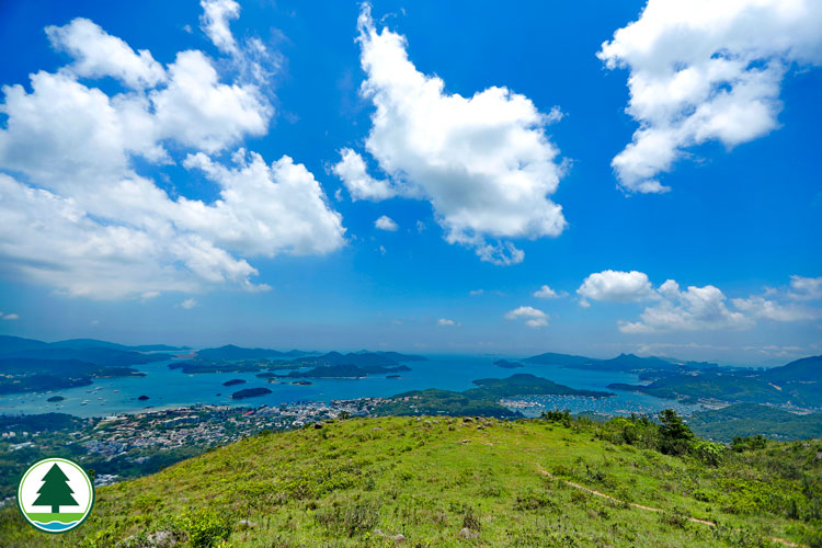 Overlooking Inner Port Shelter from Ngong Ping Plateau