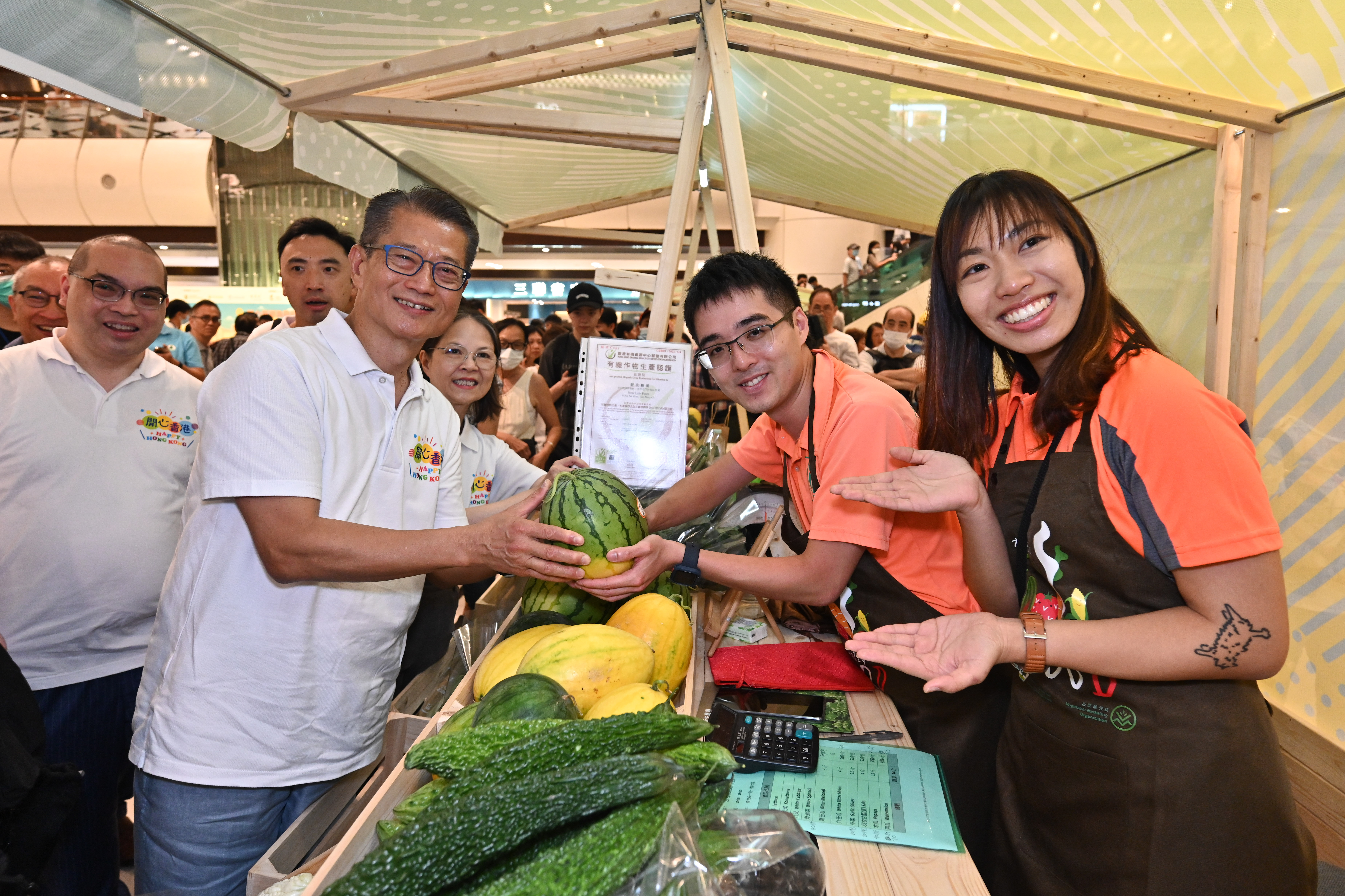 FS attends opening ceremony of Happy Hong Kong - A and F Carnival: Local Organic Watermelon Festival 2023 (3)