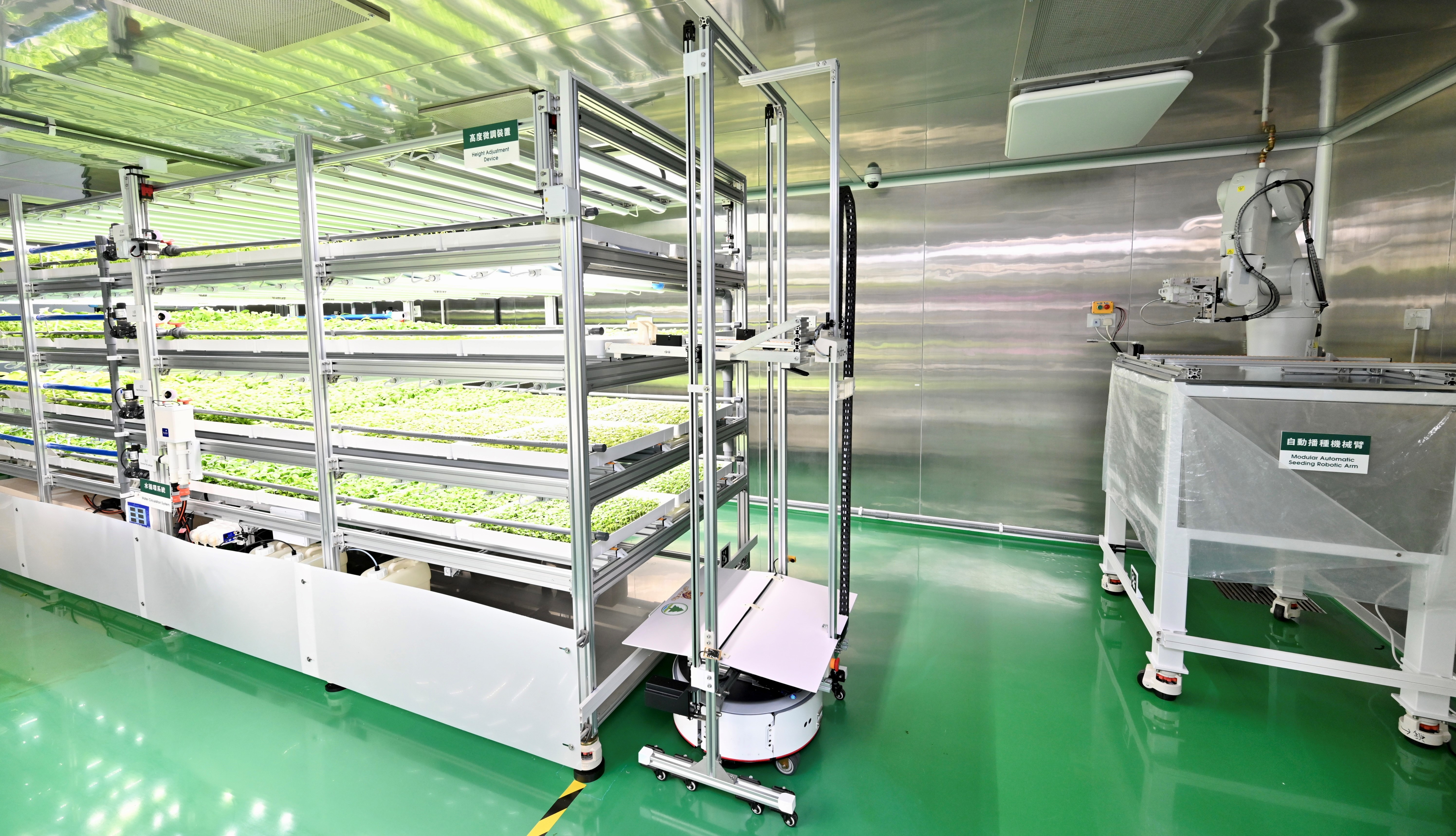 Phase 2 of Controlled Environment Hydroponic Research and Development Centre comes into operation (3)