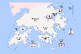 一 九 七 五 年 至 二 零 二 三 年 香 港 红 潮 的 水 域 分 布 (Figure 3)